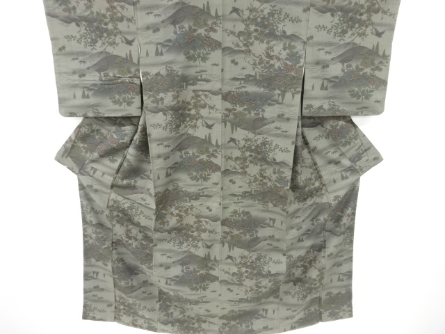 JAPANESE KIMONO / FUSHI TSUMUGI 